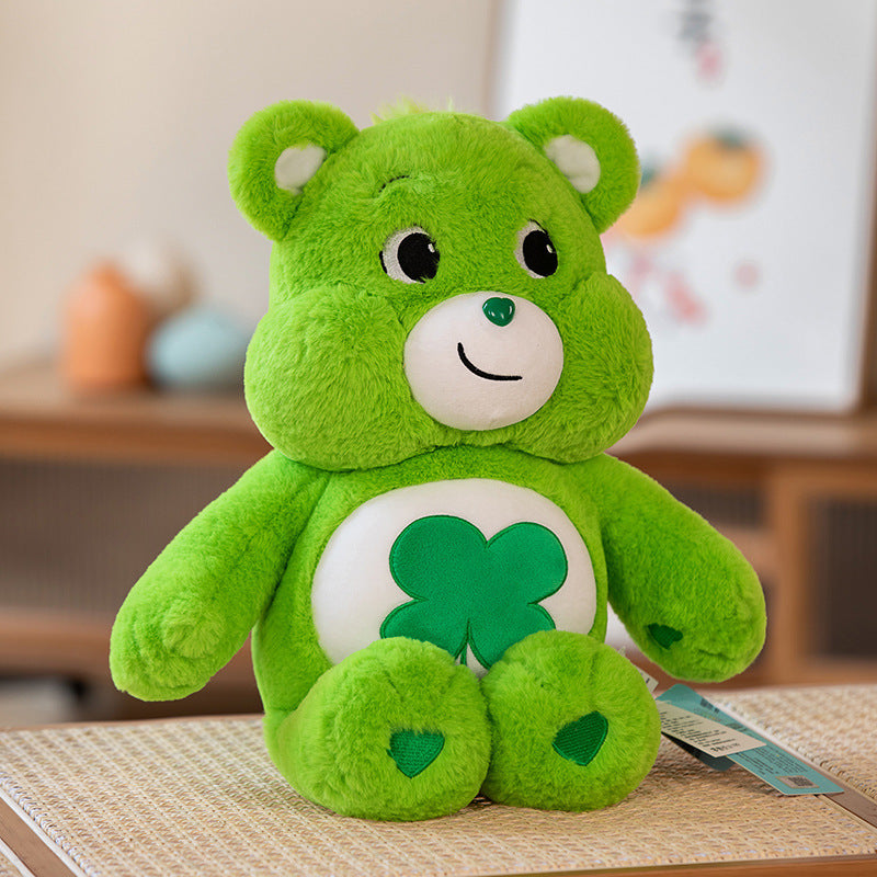 Angry Bear Rainbow Bear Plush Doll Love Bear Cute Doll Valentine's Day Gift