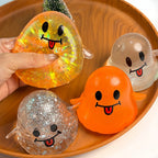 Fun Halloween Ghost Squishy Toy - Cute Stress Relief Slow Rebound Joke Toy