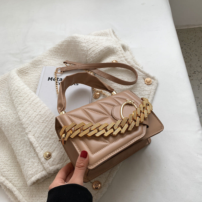 Spring Fashion Bag For Girls New Girl Hand-Held Women's Bag Single Shoulder Messenger Bag Small Square Bag