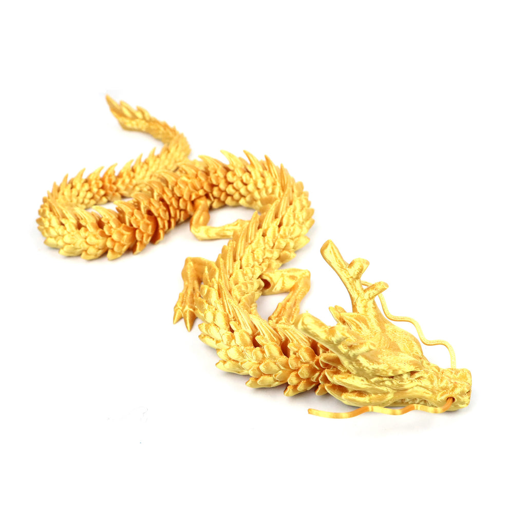 3D Printed Dragon Ornament Chinese Dragon Cross-border Dragon Egg 3D Printed Articulated Dragon Toy Figurine Gift Craft