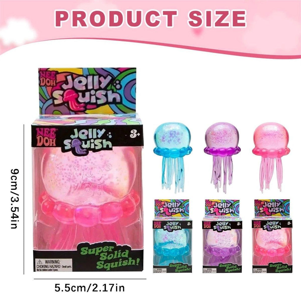 Luminous Water Play Octopus and Jellyfish Toy, Realistic Eight-Armed Design