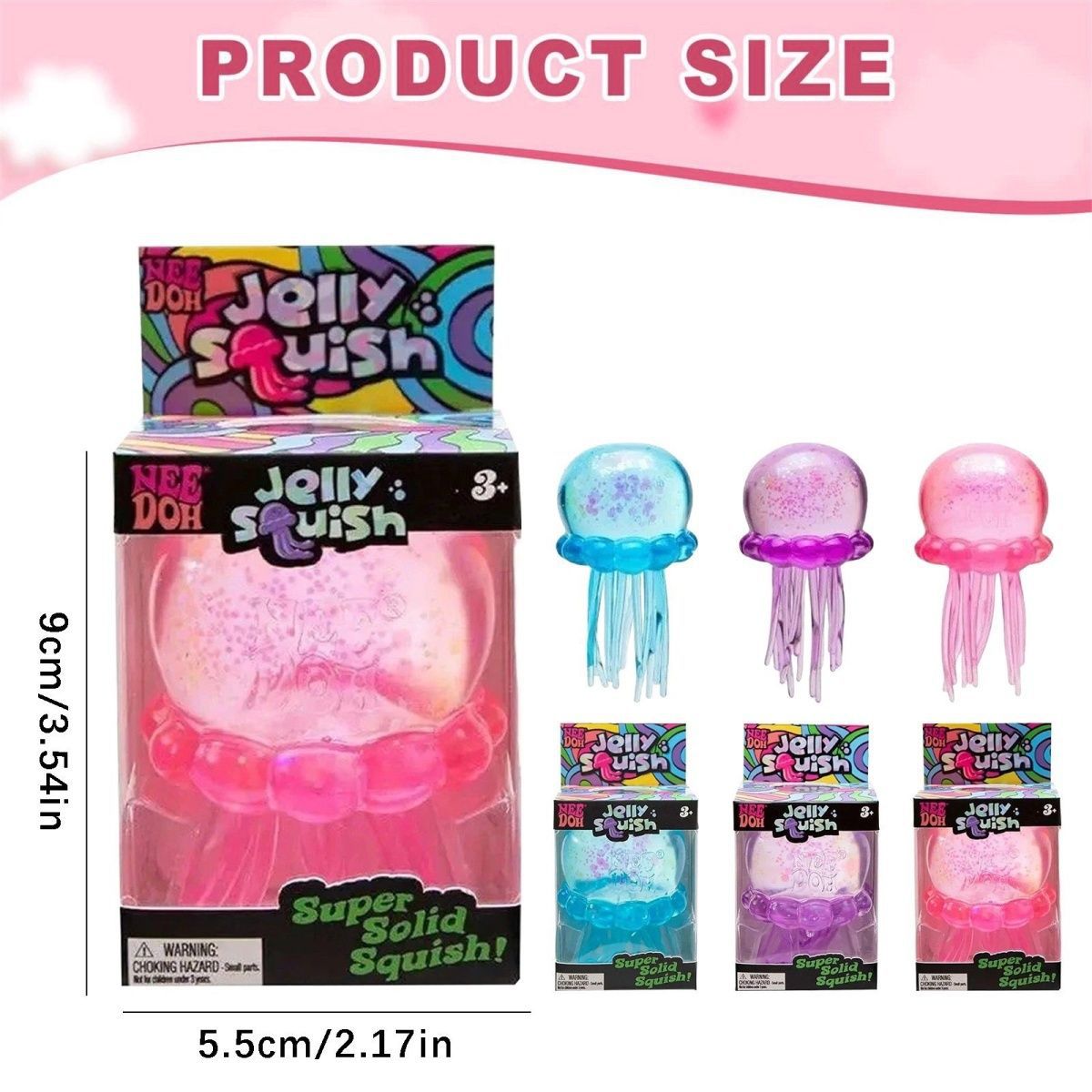 Luminous Water Play Octopus and Jellyfish Toy, Realistic Eight-Armed Design
