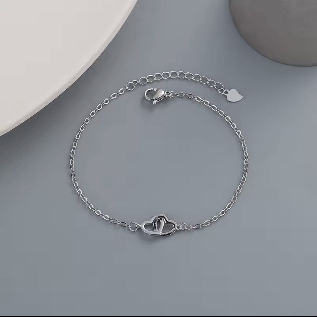 S925 Heart bracelet