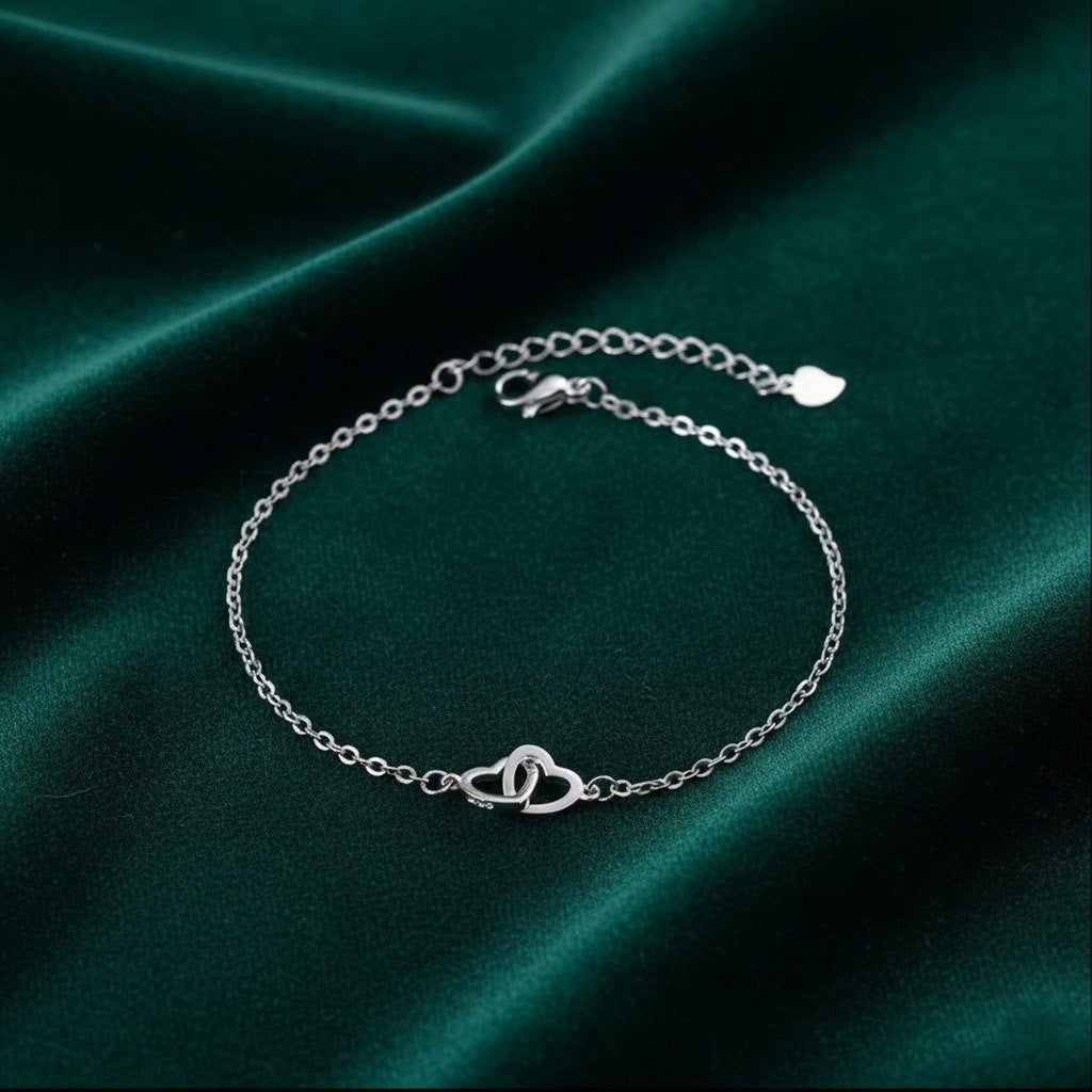 S925 Heart bracelet