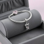 Silver Bride and Groom Charm-Infinite Love NYSHK