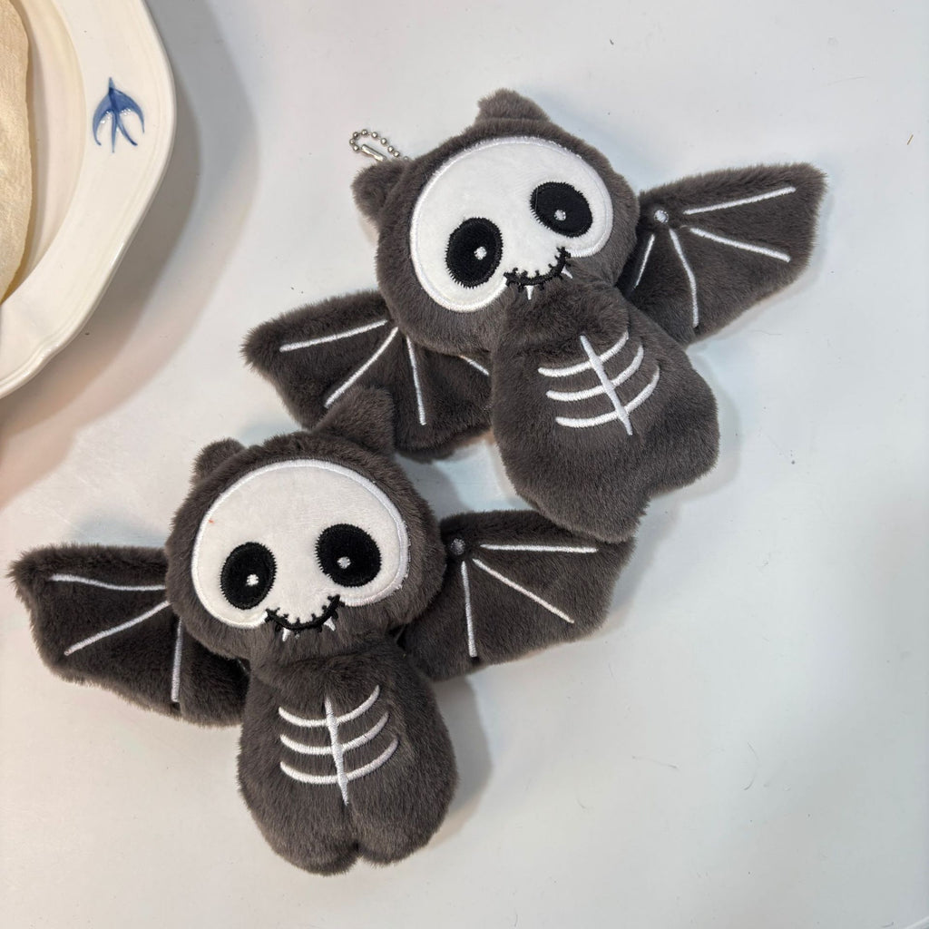 Halloween Cartoon Devil Bat Cute Plush Toy Doll Backpack Keychain Pendant