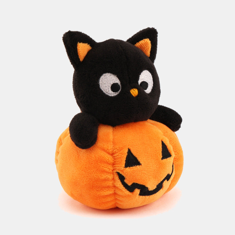 Halloween Ghost Plush Keychain, Cute Cartoon Soft Toy for Women, Bag Charm and Decorative Gift