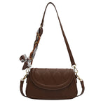 New Bag Shoulder Small Square Bag PU Texture Bag Women's Small Fresh Chain Messenger Bag Trendy Underarm Bag