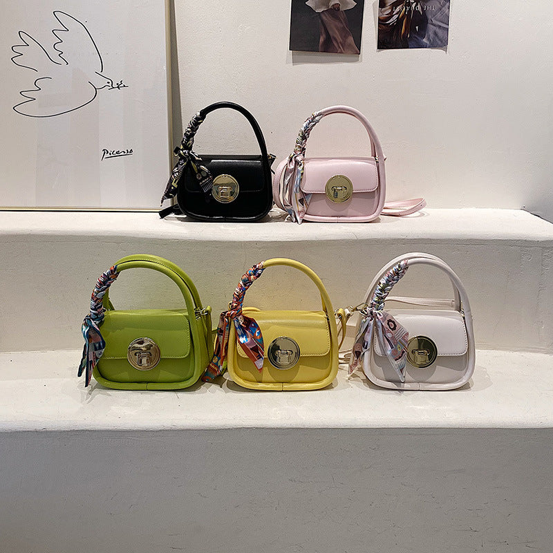 Summer Small Fresh Bag New Fashion Sweet Shoulder Bag Texture Mobile Phone Bag Small Square Bag Messenger Women's Bag
