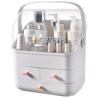 Cosmetics Storage Box Household Transparent Simple Dust-proof Large-Capacity Drawer Makeup Box Drawer Storage