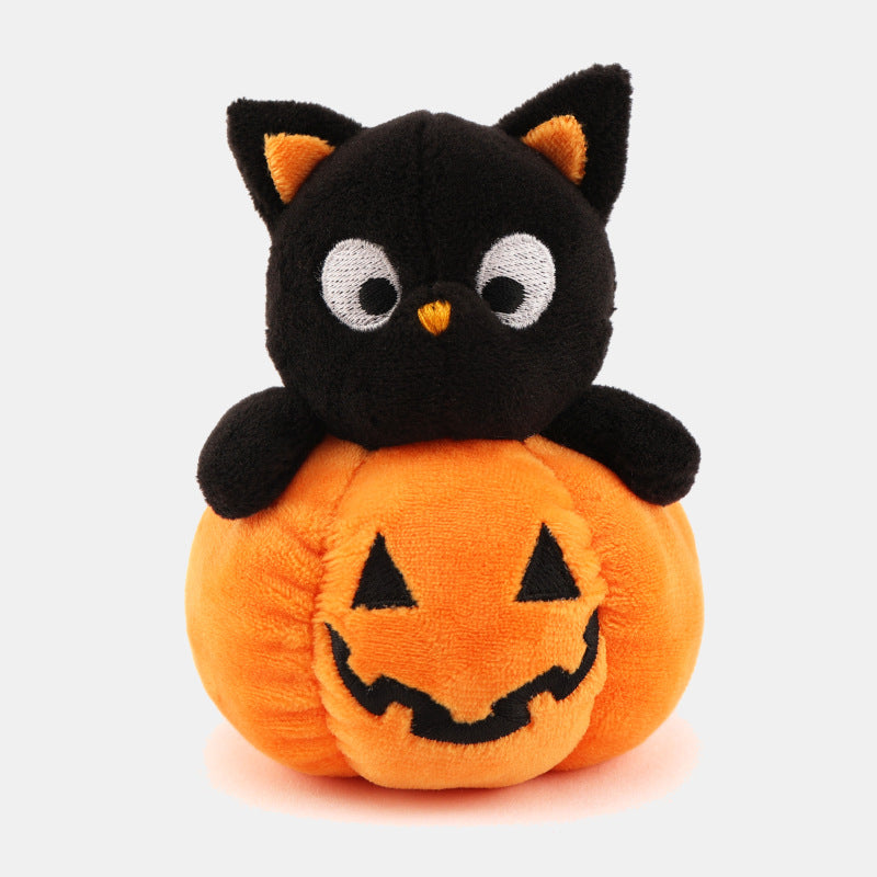 Halloween Ghost Plush Keychain, Cute Cartoon Soft Toy for Women, Bag Charm and Decorative Gift