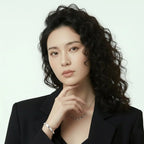 925 Sterling Silver Petite Square Necklace with Contemporary Layering - NYSHK