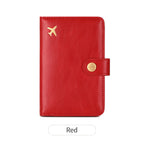 Travel passport bag simple and portable multifunctional passport holder document storage protective cover