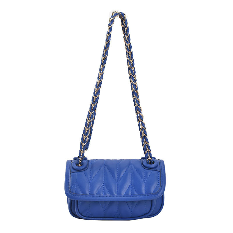 Fashion Chain Bag Women's Bag Small Fresh Rhombus Messenger Bag Mini Mobile Phone Lipstick Bag Trendy Bag