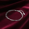 S925 Layered Bracelet