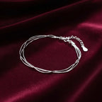S925 Layered Bracelet