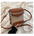 Women's Bag Fashion Mobile Phone Bag New Chain Rivet Small Bag Trendy Shoulder Messenger Bag
