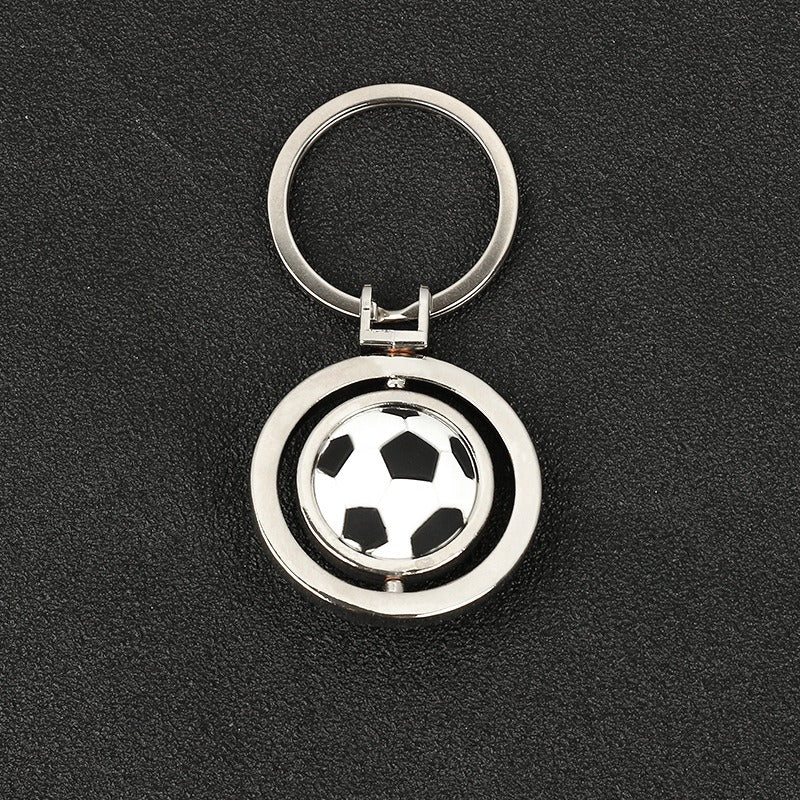 Qatar World Cup Small Gift Baking Varnish Metal Bottle Opener Basketball Football Key Chain