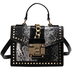 Fashion Alligator Women Shoulder Bags Designer Chains Handbags Luxury PU Leatehr Crossbody Bag Small Envelope Flap Famale Purses