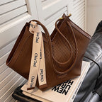 Casual versatile bag Korean style commuter fashion shoulder bag student tote bag