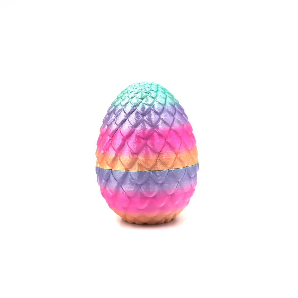 3D Printed Dragon Ornament Chinese Dragon Cross-border Dragon Egg 3D Printed Articulated Dragon Toy Figurine Gift Craft