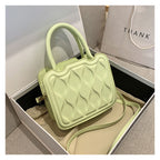 Bag Women Spring And Summer New Biscuit Bag Girl Texture Hand Carry Bag Good Hand Bag Messenger Bag