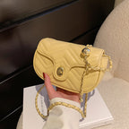 Phone Bag New Fashion Women's Bag Lingge Small Fresh Chain Bag Summer Underarm Shoulder Women's Bag Mobile Phone Bag