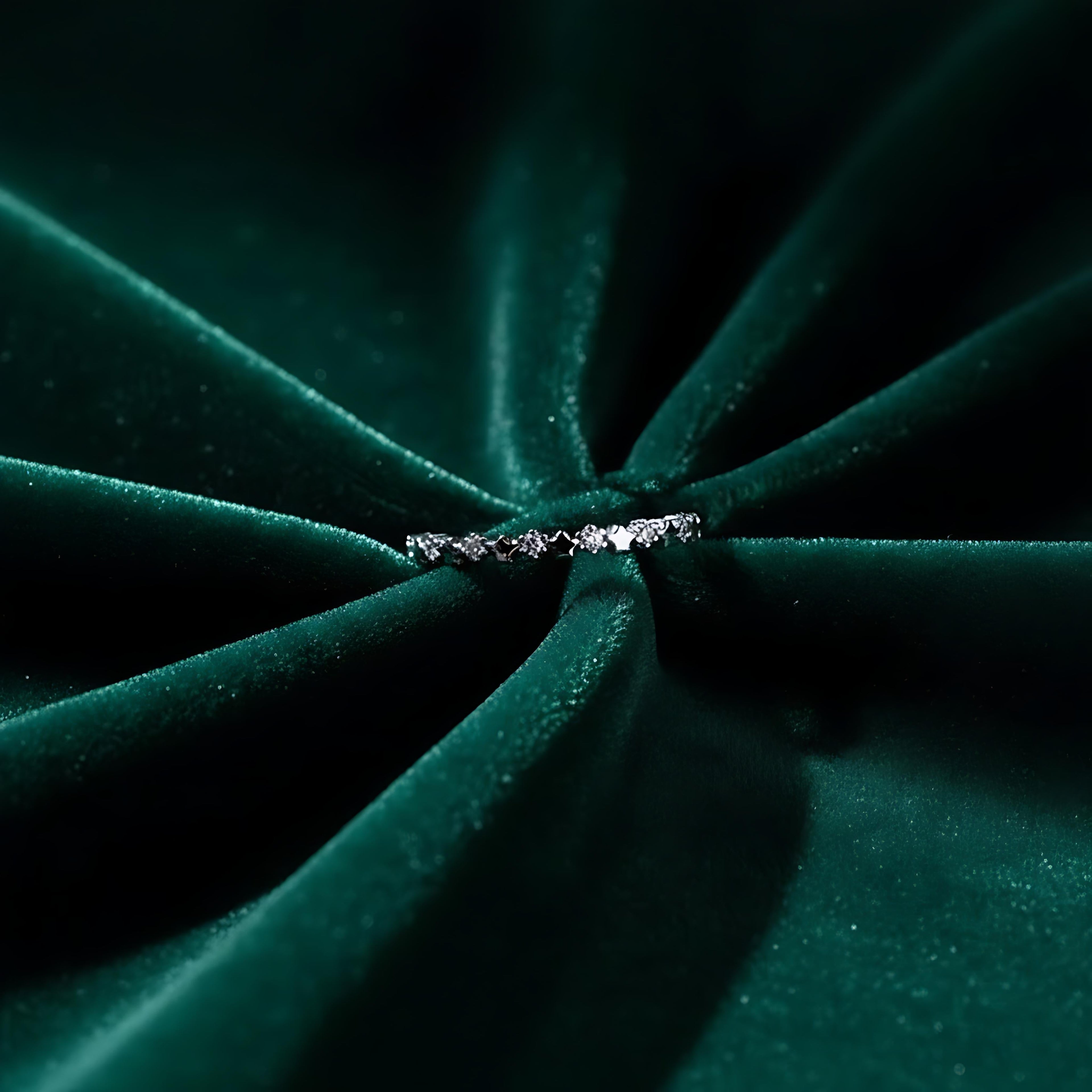 S925 Star with Clear Cubic Zirconia Delicate Ring NYSHK