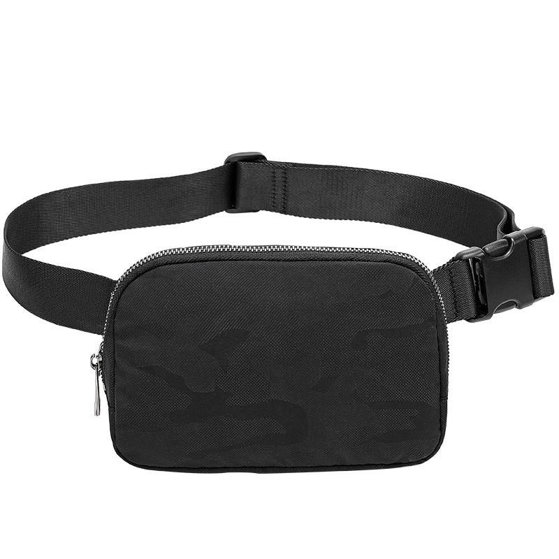 Waist Bag Nylon Waterproof Chest Bag Outdoor Sports Running Waist Bag Dew Cross Body Waist Bag For Men And Women