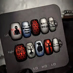Wearing Armor Dark Dead Tree Crow Nail Patch