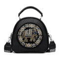 Women's Bag Multi-layer Large Capacity Vintage Shoulder Crossbody Bag Casual Commute Versatile Tote Bag