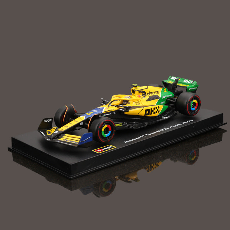 Monaco MCL38 McLaren simulation alloy car model