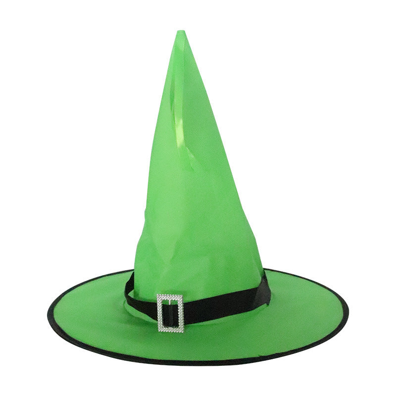 Halloween Hat Halloween Party Decoration Props LED Light Witch Hat Wizard Witch Hat Wizard Hat