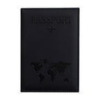 Passport Protection Cover PU Passport Clip Ticket Clip
