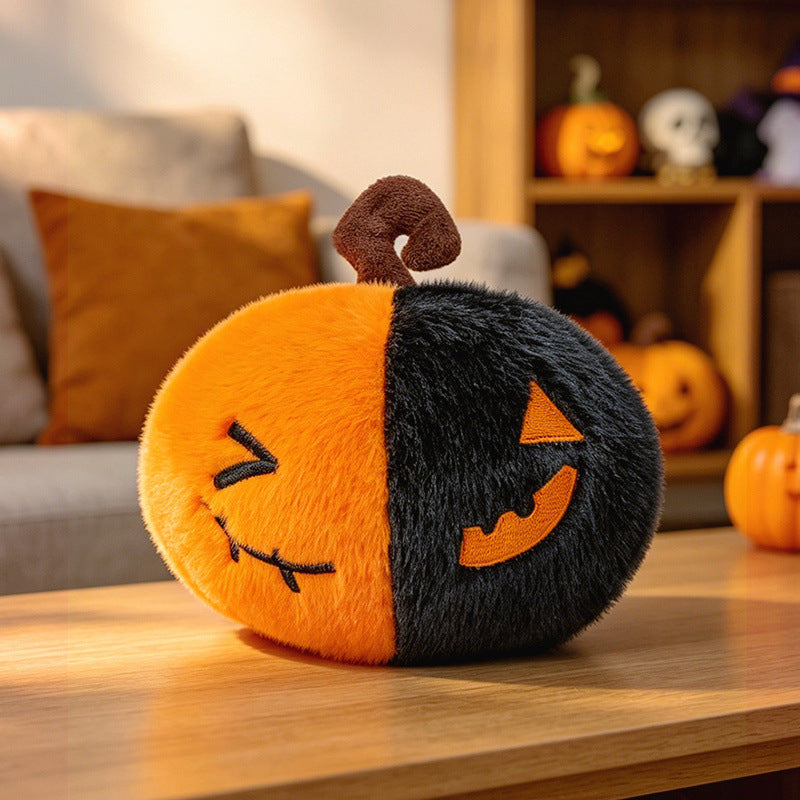 Halloween Series Plush Toys Pumpkin, Funny Cute Big Spider, Bat, Ghost Dolls