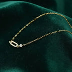 Sterling Silver 14K Gold Plated Geometric Bracelet