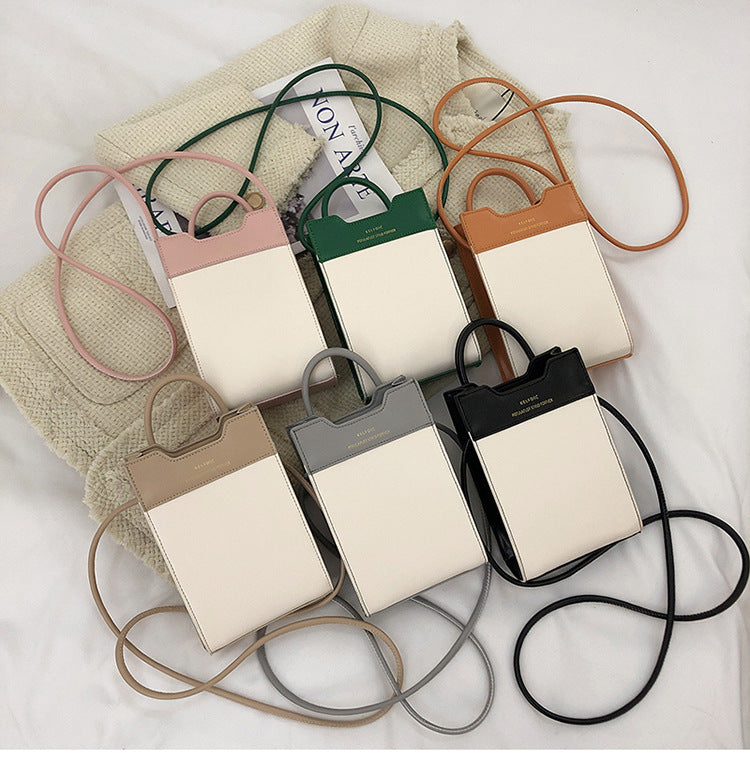 Simple Mobile Phone Bag Spring New Fashion Small Bag Messenger Bag Urban Small Fresh Trend Women's Bag Envelope Bag