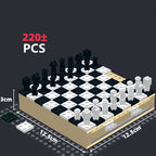 International Chess Game Travel Folding Chess Board Set Chess Set Blocks Toys Adults Children Mini Bricks Kids Educational Gifts