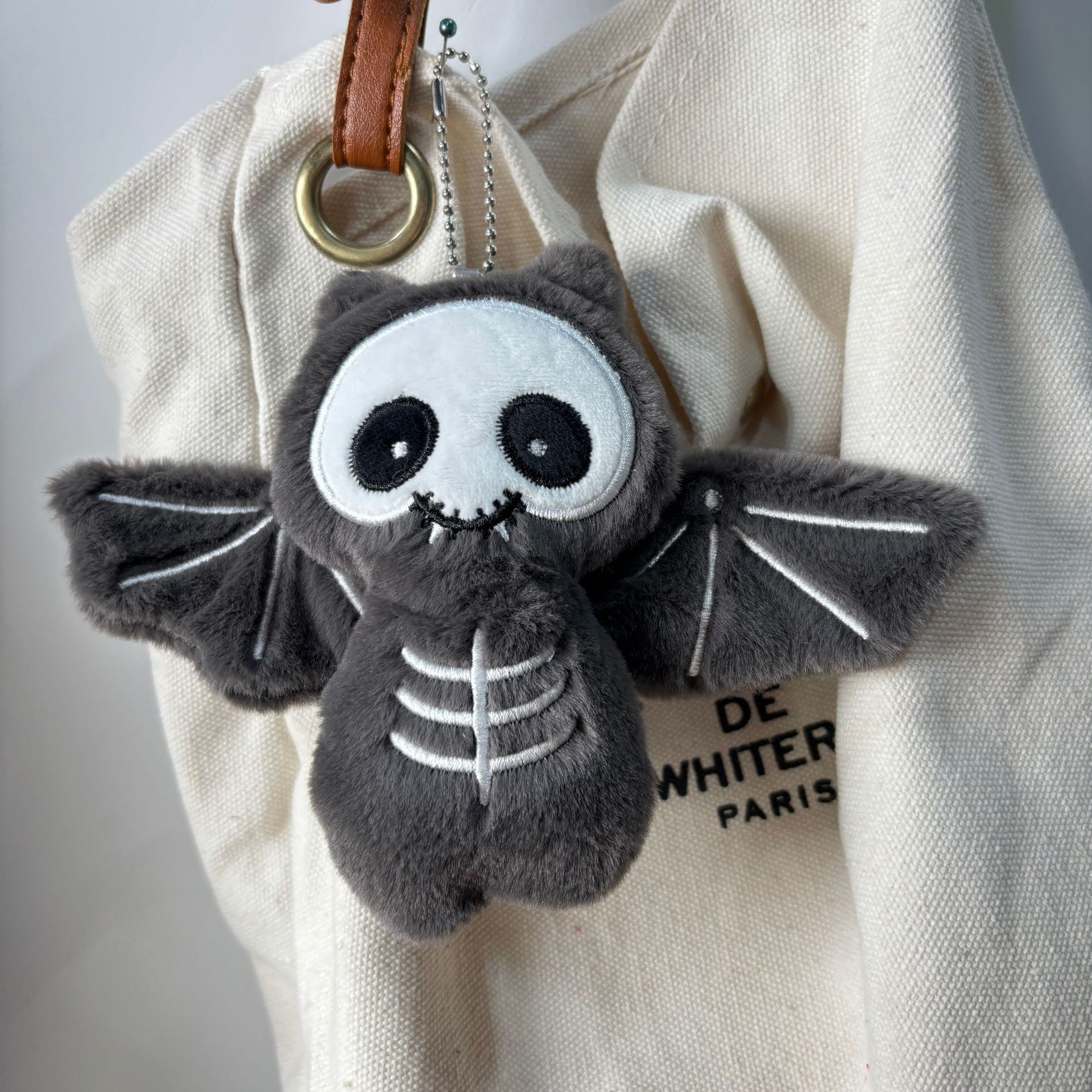 Halloween Cartoon Devil Bat Cute Plush Toy Doll Backpack Keychain Pendant