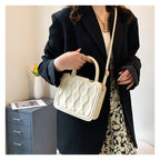 Bag Women Spring And Summer New Biscuit Bag Girl Texture Hand Carry Bag Good Hand Bag Messenger Bag