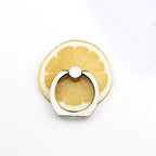 New Arrival Mobile Phone Holder Metal Finger Ring Holder Cute Lemon Fruits Phone Ring Holder Phone Stand Support