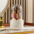 Luxury Wind Makeup Brush Storage Bucket Dust-Proof Lipstick Eyebrow Pencil Cosmetics Storage Box Rotating Brush Barrel