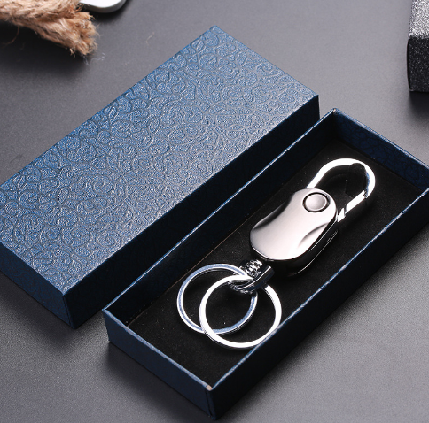 New creative fingertid gyroscope keychain car key pendant Two Key Ring Kids boy Toy