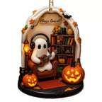 Halloween Spooky Reading Nook Ornament