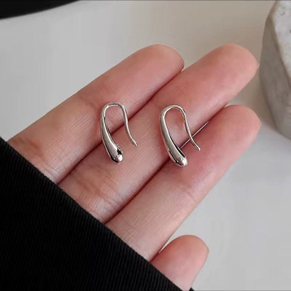 Water Drop Silver Earrings NYSHK
