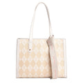 Checkerboard Rhombus Shoulder Bag New Spring Tote Bag Fashion Underarm Large Bag Casual Large Capacity Handbag