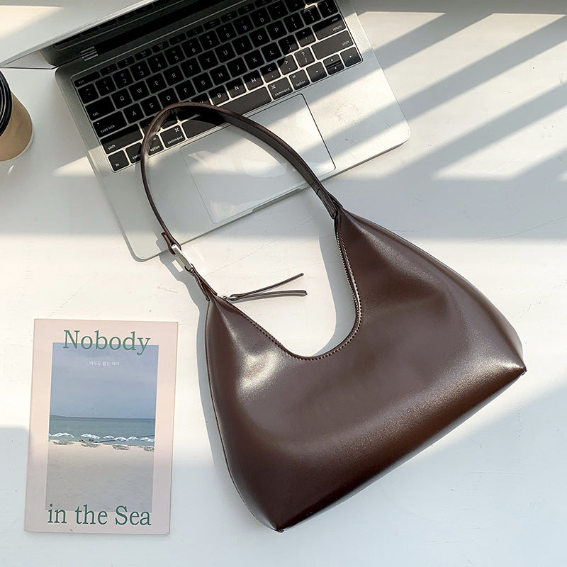Niche Bag Women's Bag Korean Version New Shoulder Bag Ins Handbag High Fashion Underarm Bag