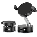 Suction cup type vacuum phone holder with magnetic suction chuck