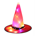 Halloween Hat Halloween Party Decoration Props LED Light Witch Hat Wizard Witch Hat Wizard Hat