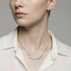S925 Lotus Flower Stud Earrings